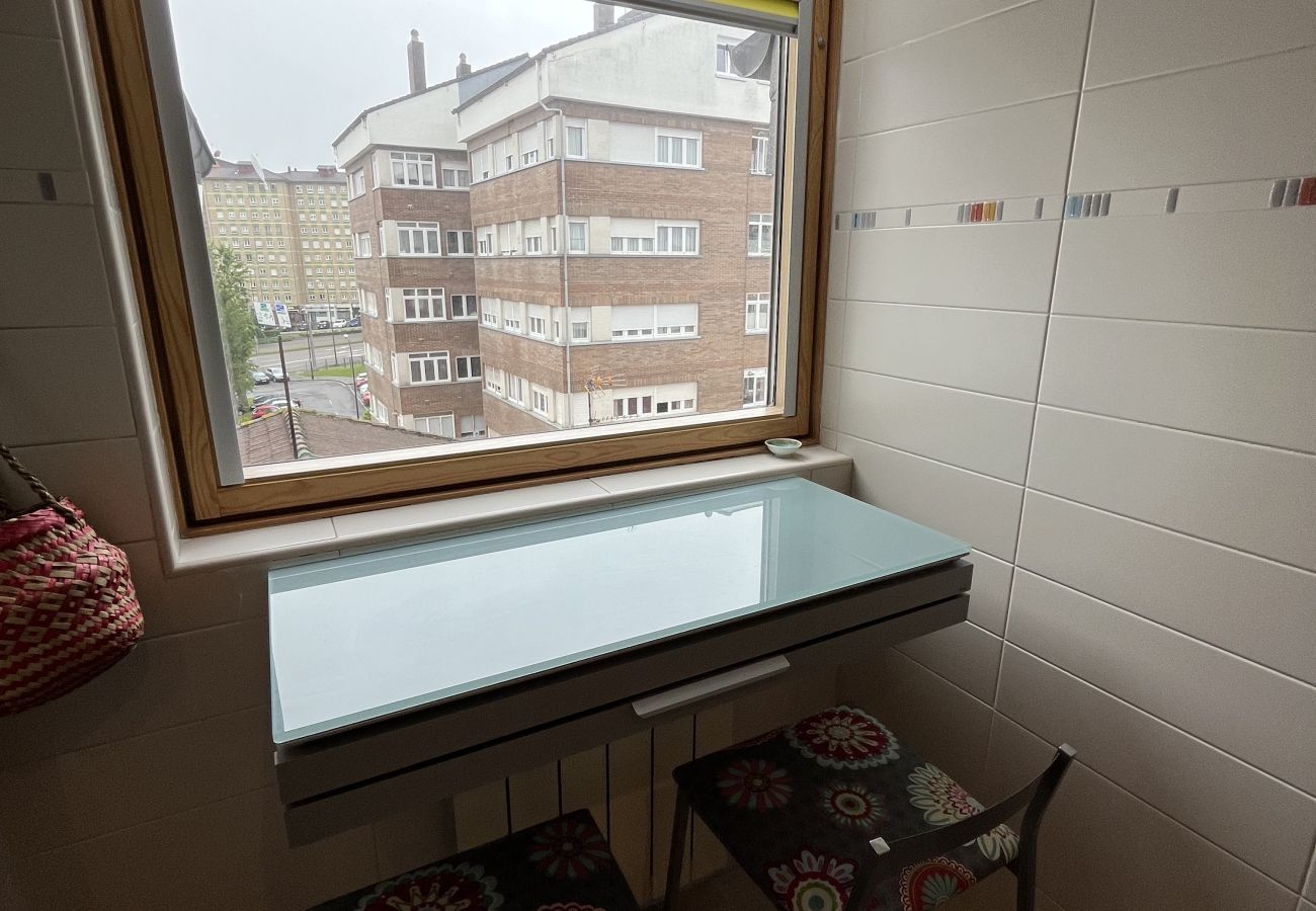 Apartamento en Oviedo - 604C Aura Oviedo. Ático céntrico con garaje