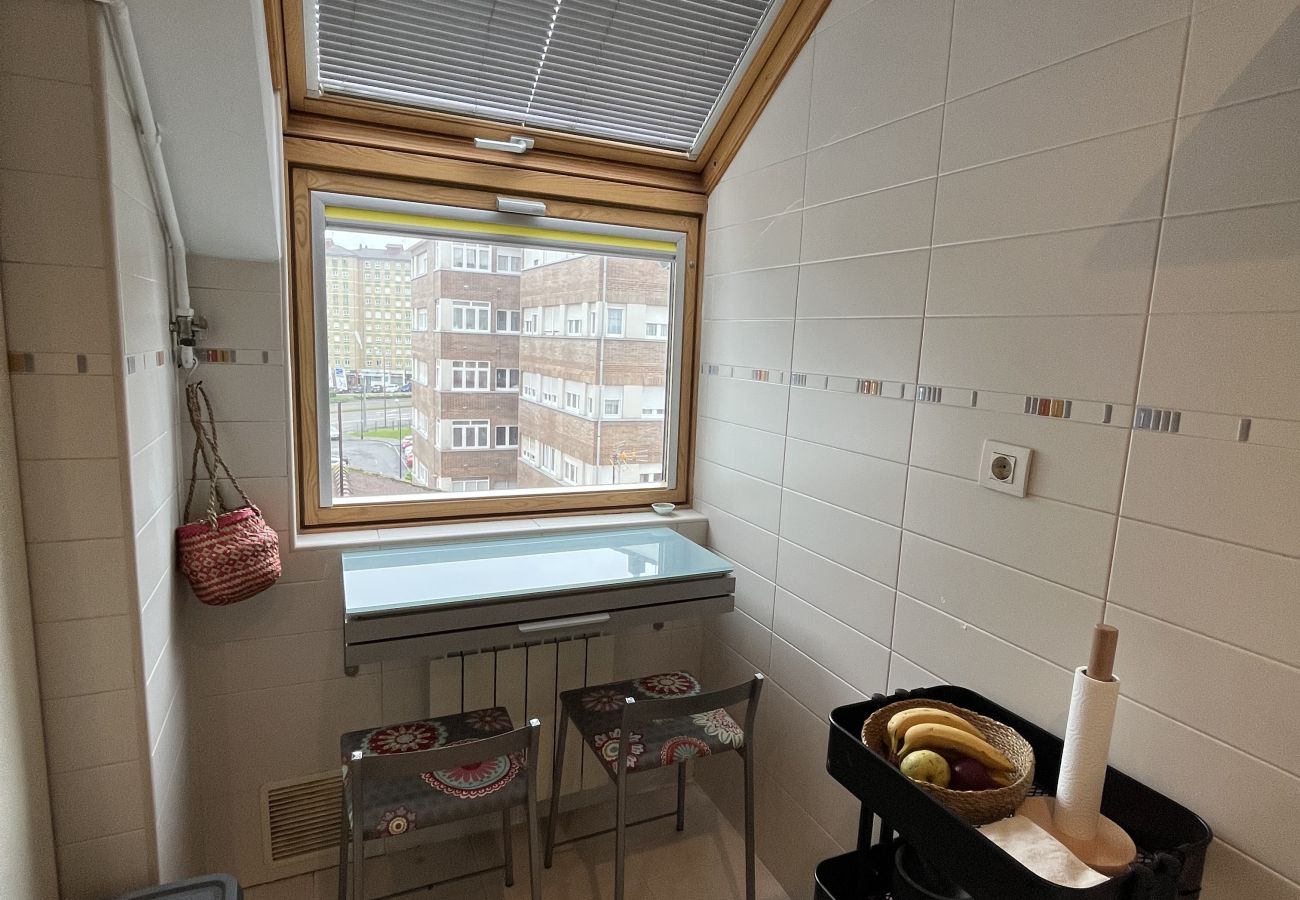 Apartamento en Oviedo - 604C Aura Oviedo. Ático céntrico con garaje