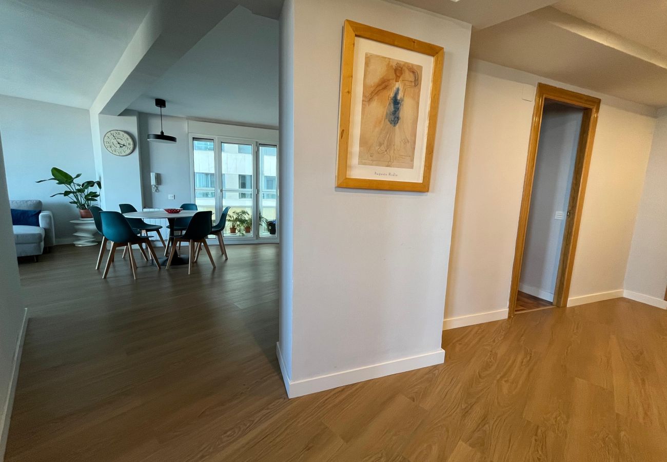 Apartamento en Gijón - 1E143 5 dormitorios en primera linea de playa 